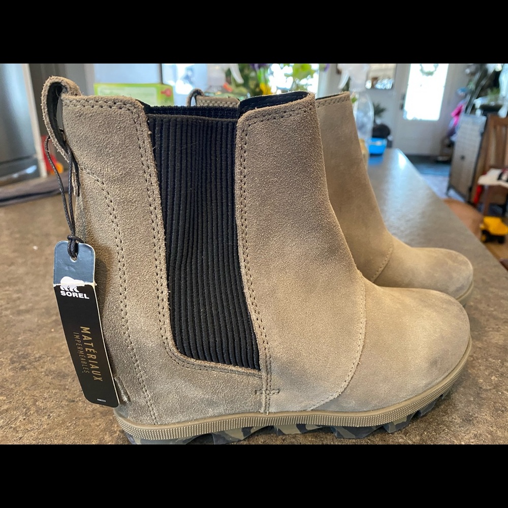 Sorel Joan of Arctic Waterproof Wedge Bootie